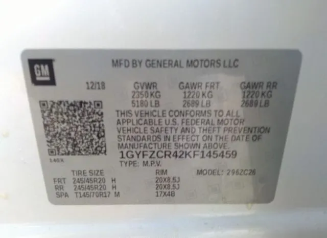 Photo 8 VIN: 1GYFZCR42KF145459 - CADILLAC XT4 