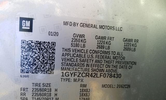 Photo 9 VIN: 1GYFZCR42LF078430 - CADILLAC XT4 