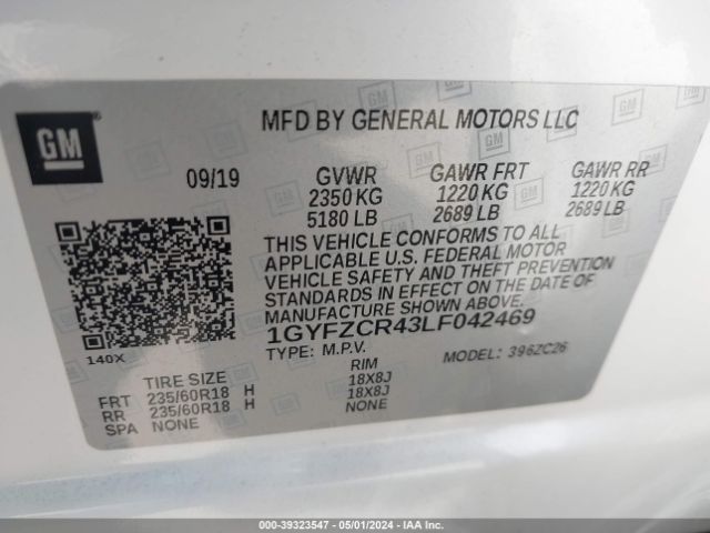 Photo 8 VIN: 1GYFZCR43LF042469 - CADILLAC XT4 