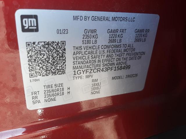 Photo 11 VIN: 1GYFZCR43PF158499 - CADILLAC XT4 