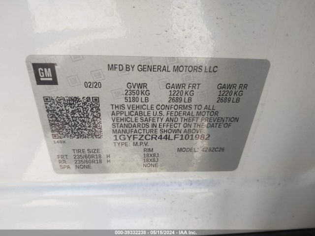 Photo 8 VIN: 1GYFZCR44LF101982 - CADILLAC XT4 