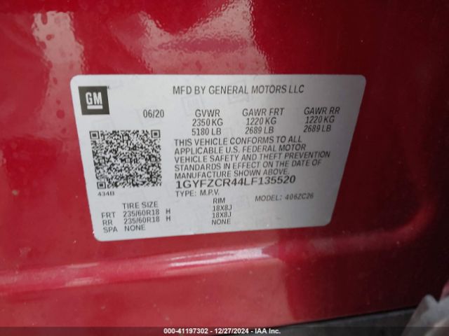 Photo 8 VIN: 1GYFZCR44LF135520 - CADILLAC XT4 