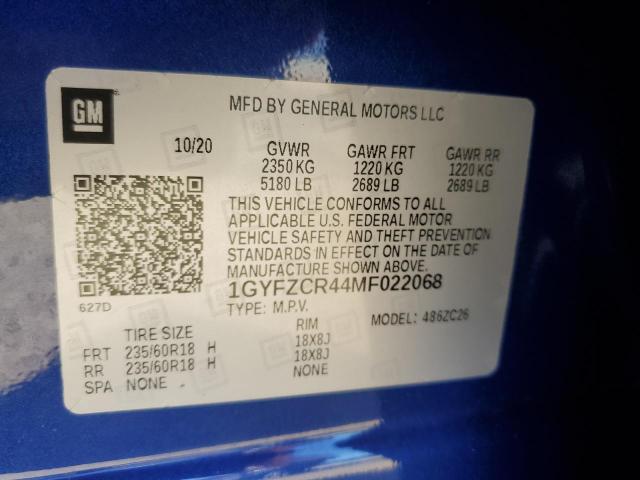 Photo 12 VIN: 1GYFZCR44MF022068 - CADILLAC XT4 PREMIU 