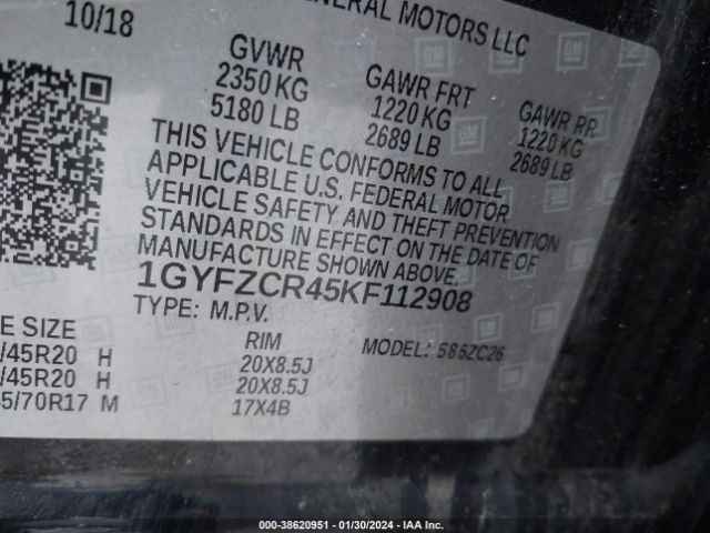 Photo 8 VIN: 1GYFZCR45KF112908 - CADILLAC XT4 