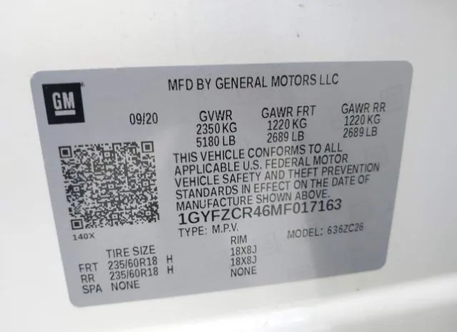 Photo 8 VIN: 1GYFZCR46MF017163 - CADILLAC XT4 