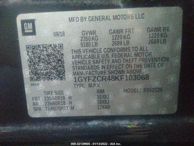 Photo 8 VIN: 1GYFZCR48KF103068 - CADILLAC XT4 