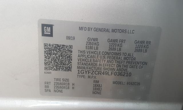 Photo 9 VIN: 1GYFZCR49LF036210 - CADILLAC XT4 