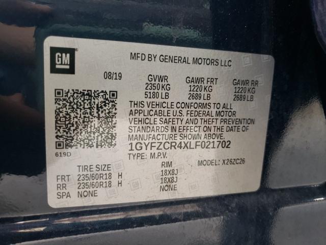 Photo 9 VIN: 1GYFZCR4XLF021702 - CADILLAC XT4 PREMIU 