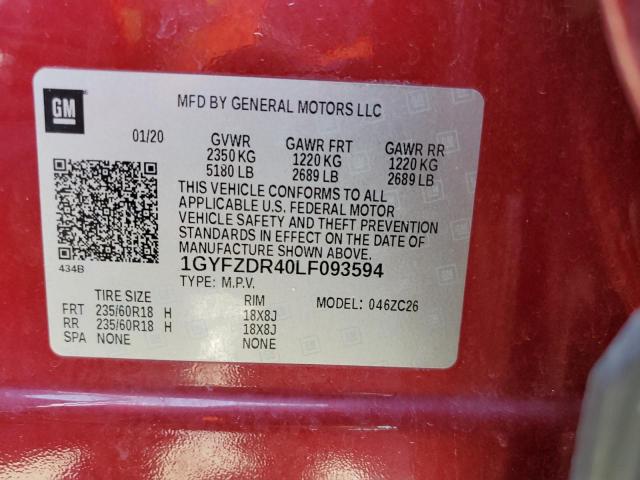 Photo 12 VIN: 1GYFZDR40LF093594 - CADILLAC XT4 PREMIU 