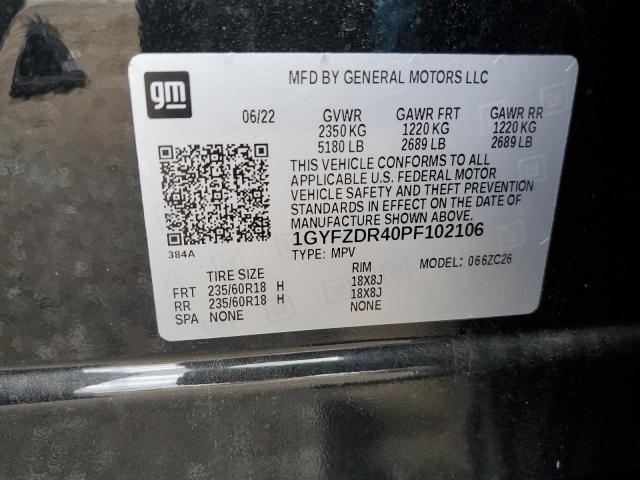 Photo 12 VIN: 1GYFZDR40PF102106 - CADILLAC XT4 