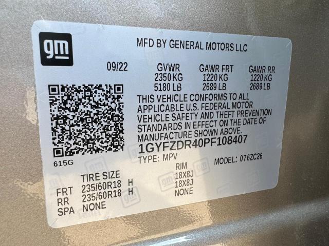 Photo 14 VIN: 1GYFZDR40PF108407 - CADILLAC XT4 PREMIU 