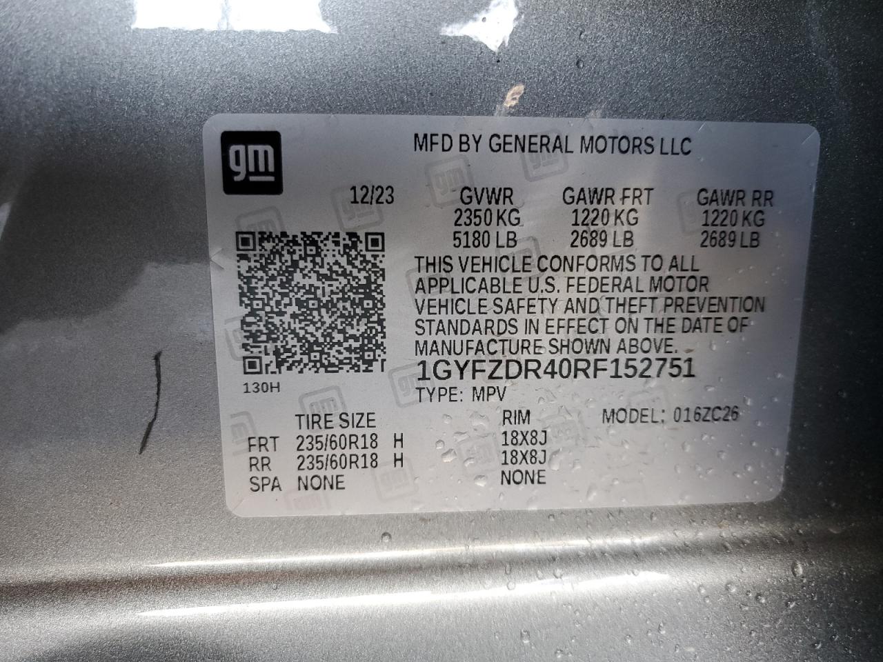 Photo 12 VIN: 1GYFZDR40RF152751 - CADILLAC XT4 