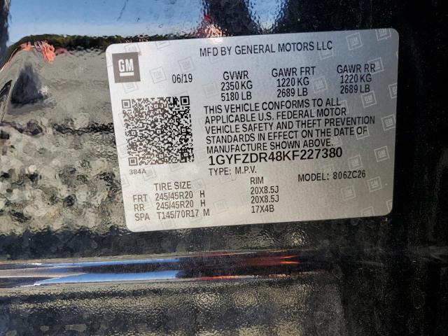 Photo 12 VIN: 1GYFZDR48KF227380 - CADILLAC XT4 PREMIU 