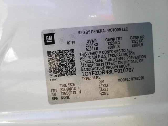 Photo 12 VIN: 1GYFZDR48LF010767 - CADILLAC XT4 PREMIU 