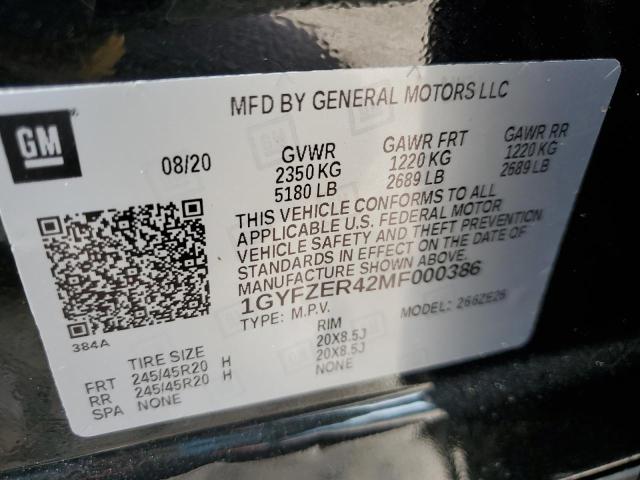 Photo 12 VIN: 1GYFZER42MF000386 - CADILLAC XT4 SPORT 