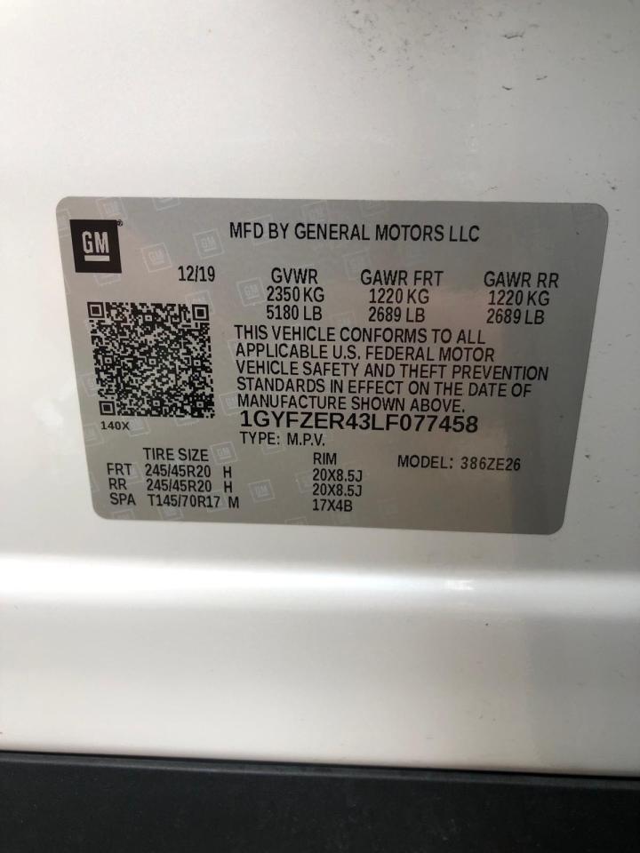 Photo 10 VIN: 1GYFZER43LF077458 - CADILLAC XT4 