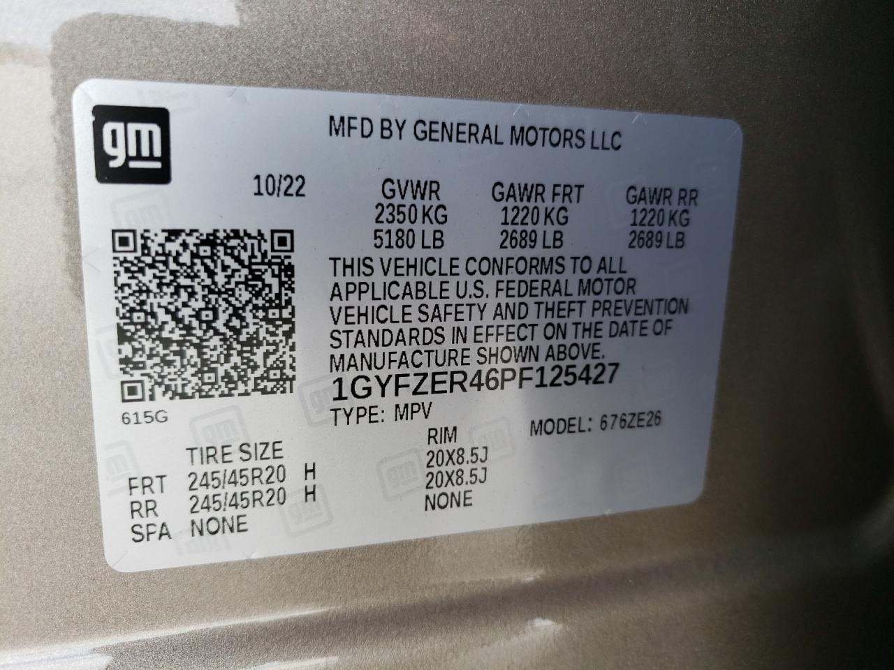 Photo 13 VIN: 1GYFZER46PF125427 - CADILLAC XT4 