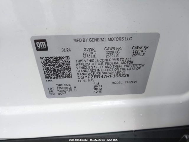 Photo 8 VIN: 1GYFZER47RF165339 - CADILLAC XT4 