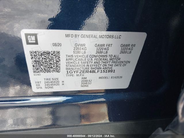 Photo 8 VIN: 1GYFZER48LF151991 - CADILLAC XT4 