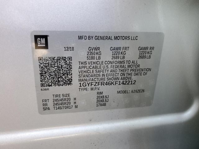 Photo 12 VIN: 1GYFZFR46KF142212 - CADILLAC XT4 SPORT 