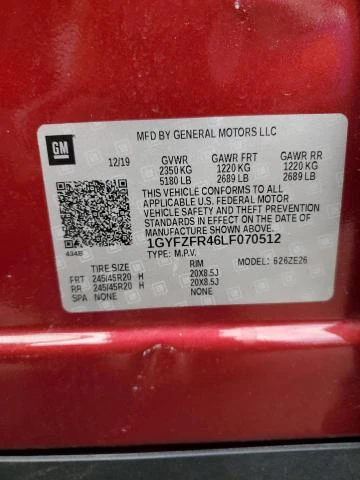 Photo 13 VIN: 1GYFZFR46LF070512 - CADILLAC XT4 SPORT 