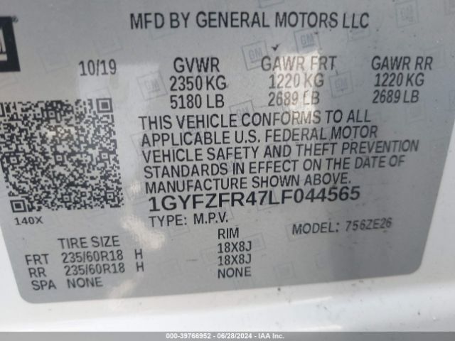 Photo 8 VIN: 1GYFZFR47LF044565 - CADILLAC XT4 