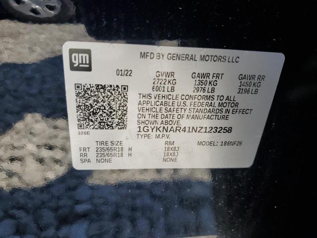 Photo 12 VIN: 1GYKNAR41NZ123258 - CADILLAC XT5 