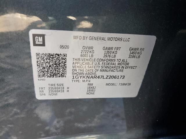 Photo 9 VIN: 1GYKNAR47LZ206173 - CADILLAC XT5 LUXURY 