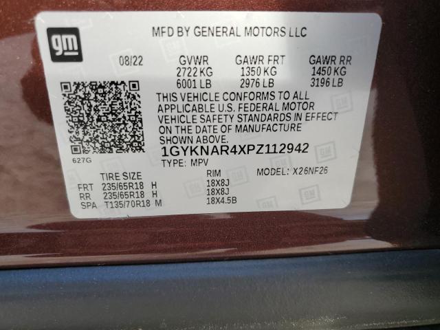 Photo 13 VIN: 1GYKNAR4XPZ112942 - CADILLAC XT5 LUXURY 