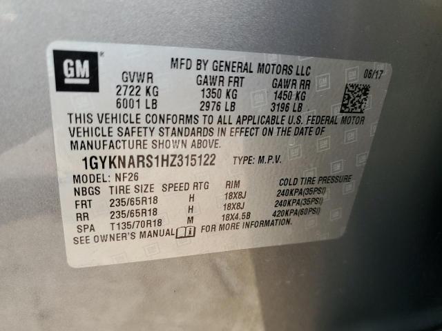 Photo 12 VIN: 1GYKNARS1HZ315122 - CADILLAC XT5 