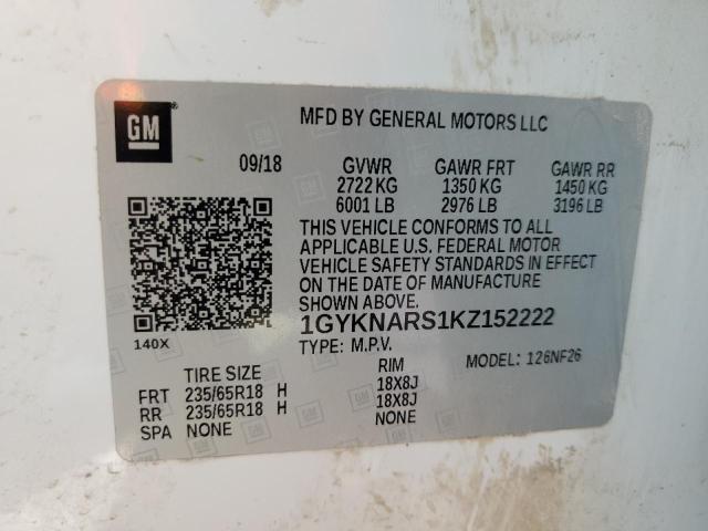 Photo 12 VIN: 1GYKNARS1KZ152222 - CADILLAC XT5 