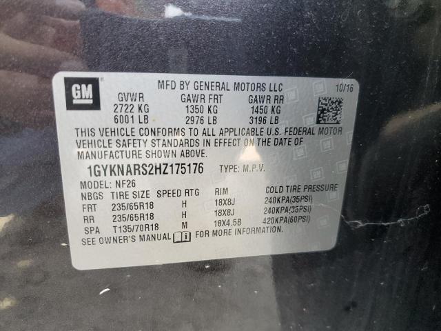 Photo 12 VIN: 1GYKNARS2HZ175176 - CADILLAC XT5 