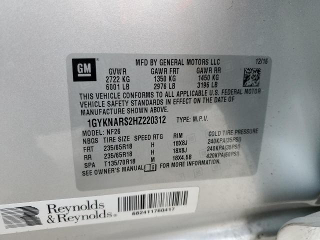 Photo 9 VIN: 1GYKNARS2HZ220312 - CADILLAC XT5 