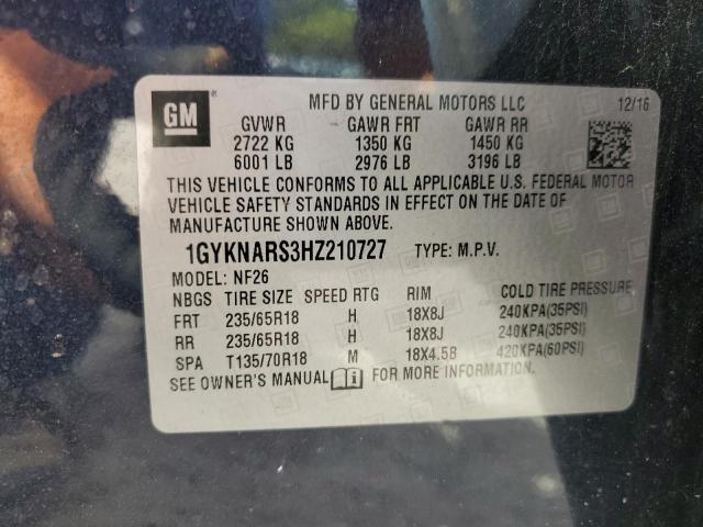 Photo 13 VIN: 1GYKNARS3HZ210727 - CADILLAC XT5 