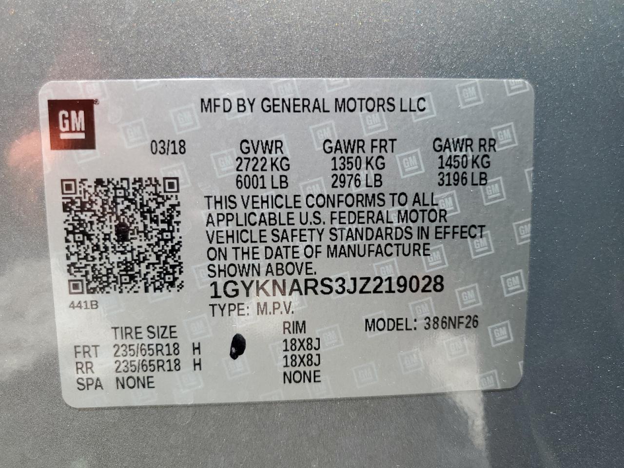 Photo 13 VIN: 1GYKNARS3JZ219028 - CADILLAC XT5 