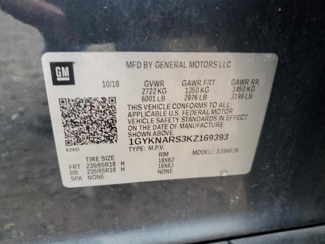 Photo 12 VIN: 1GYKNARS3KZ169393 - CADILLAC XT5 