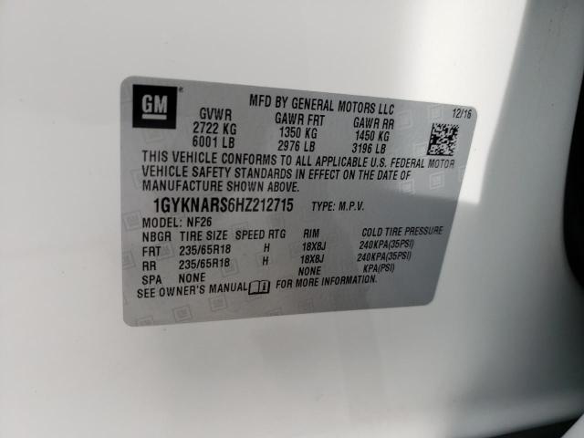 Photo 12 VIN: 1GYKNARS6HZ212715 - CADILLAC XT5 