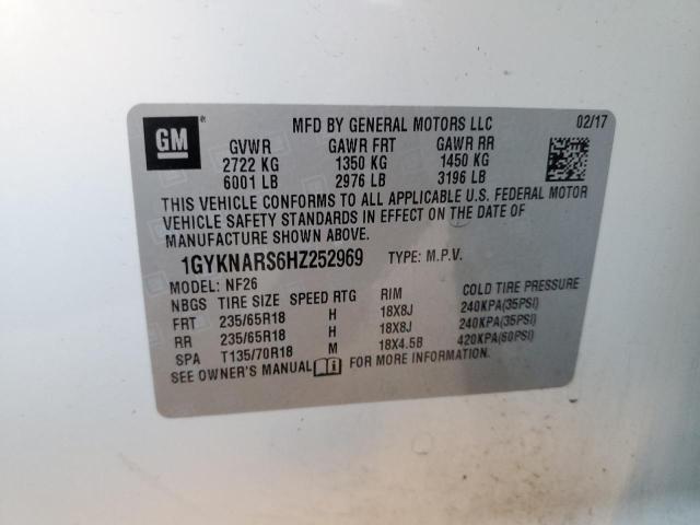 Photo 12 VIN: 1GYKNARS6HZ252969 - CADILLAC XT5 