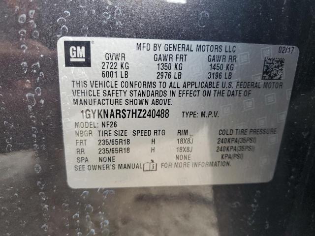 Photo 12 VIN: 1GYKNARS7HZ240488 - CADILLAC XT5 