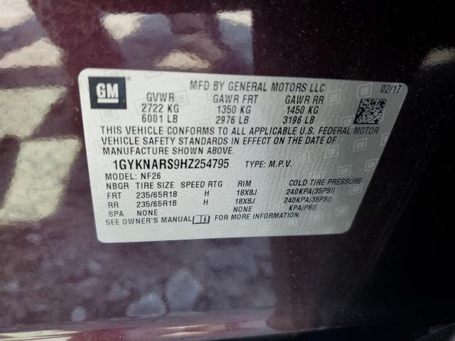 Photo 12 VIN: 1GYKNARS9HZ254795 - CADILLAC XT5 