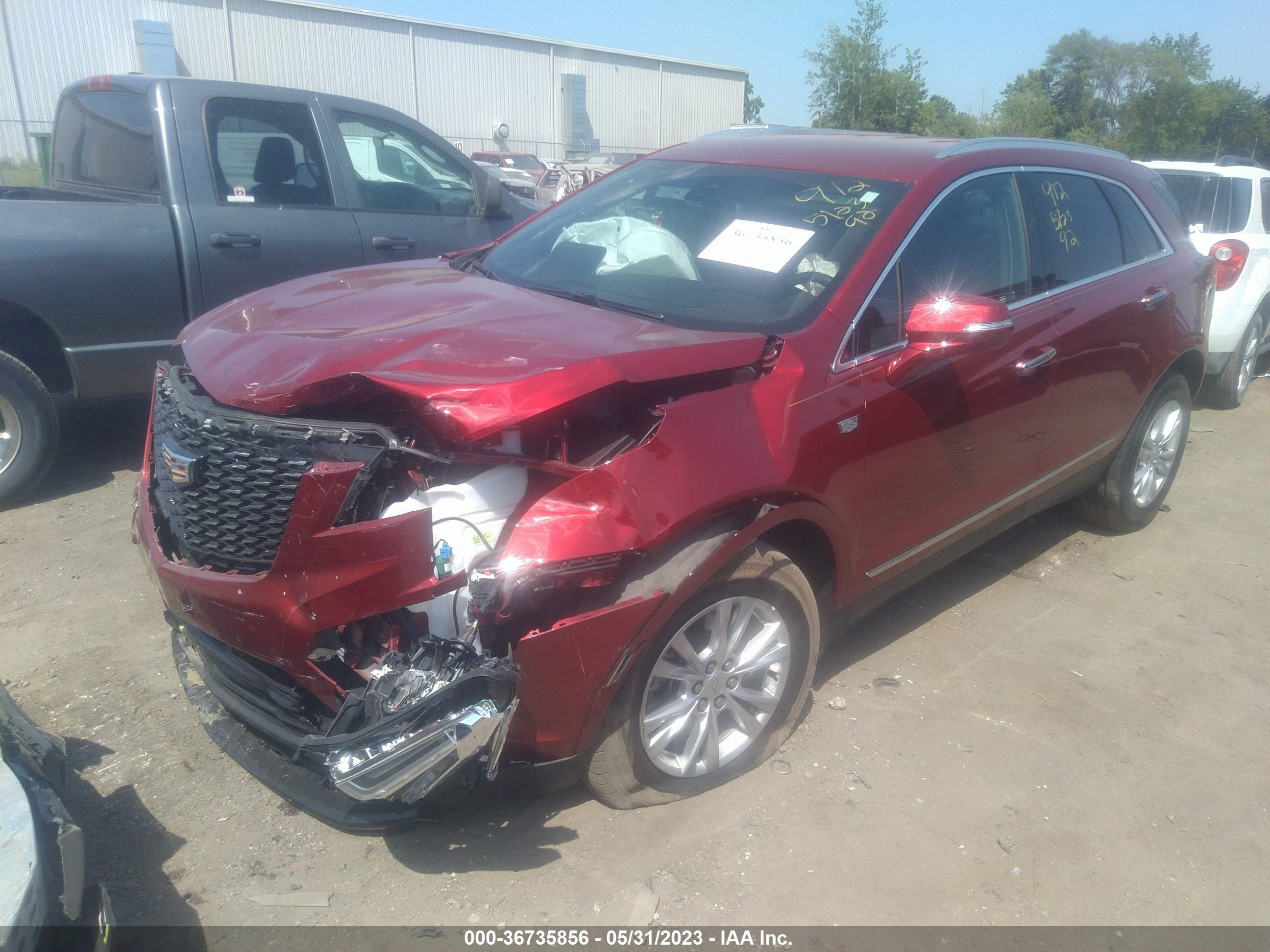 Photo 1 VIN: 1GYKNBR49MZ155217 - CADILLAC XT5 