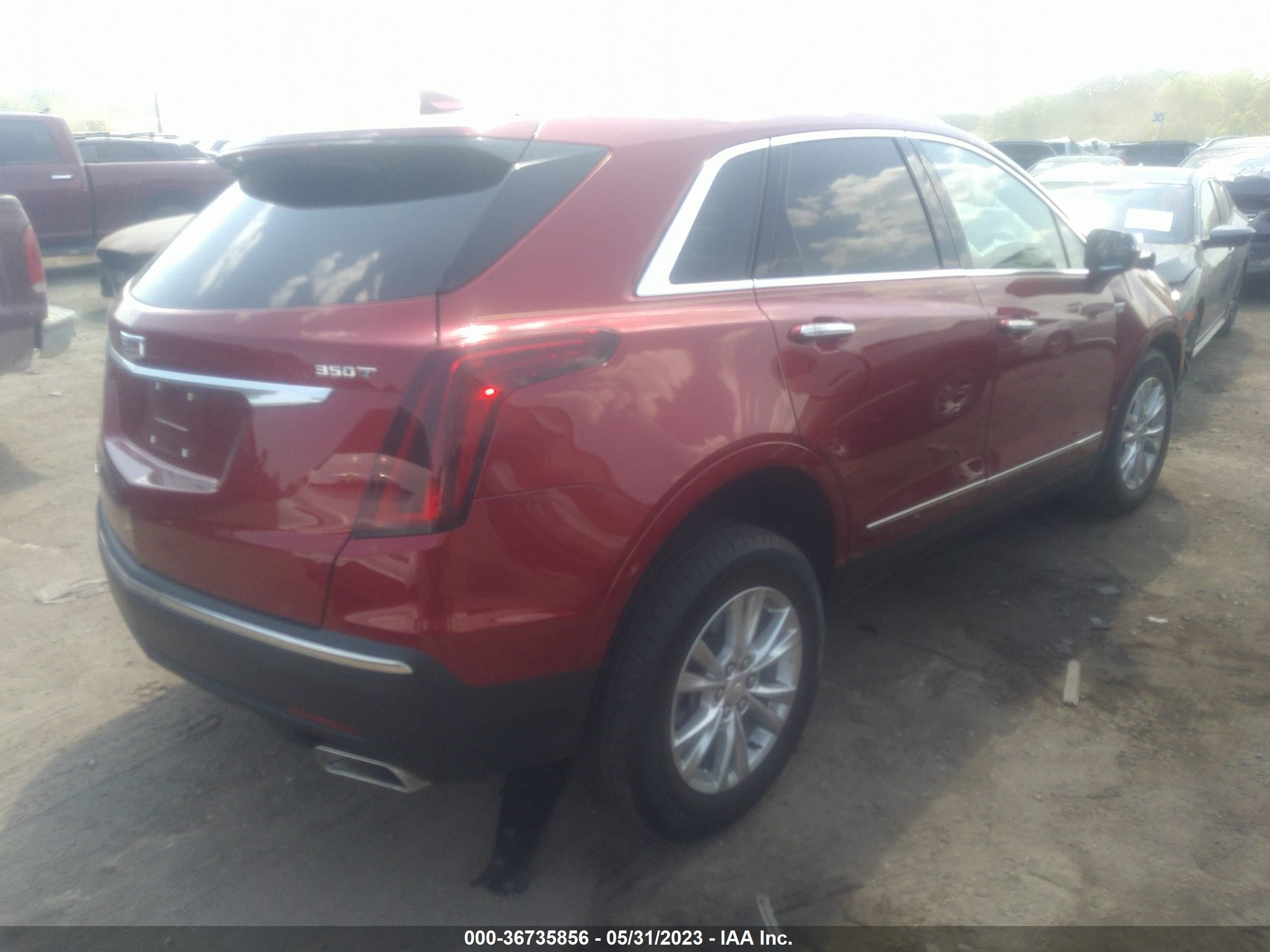 Photo 3 VIN: 1GYKNBR49MZ155217 - CADILLAC XT5 