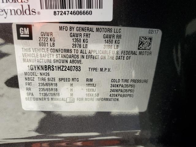 Photo 13 VIN: 1GYKNBRS1HZ240783 - CADILLAC XT5 