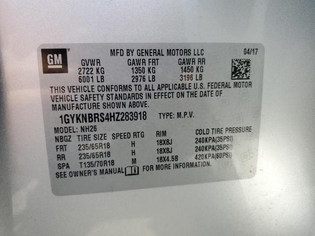 Photo 12 VIN: 1GYKNBRS4HZ283918 - CADILLAC XT5 