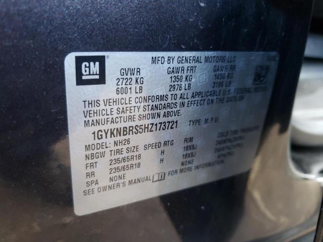 Photo 11 VIN: 1GYKNBRS5HZ173721 - CADILLAC XT5 