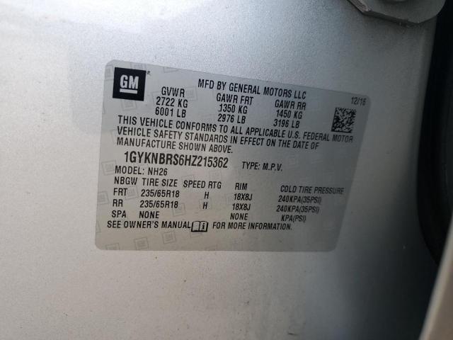 Photo 11 VIN: 1GYKNBRS6HZ215362 - CADILLAC XT5 