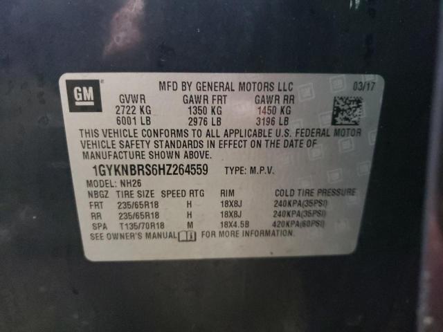 Photo 12 VIN: 1GYKNBRS6HZ264559 - CADILLAC XT5 