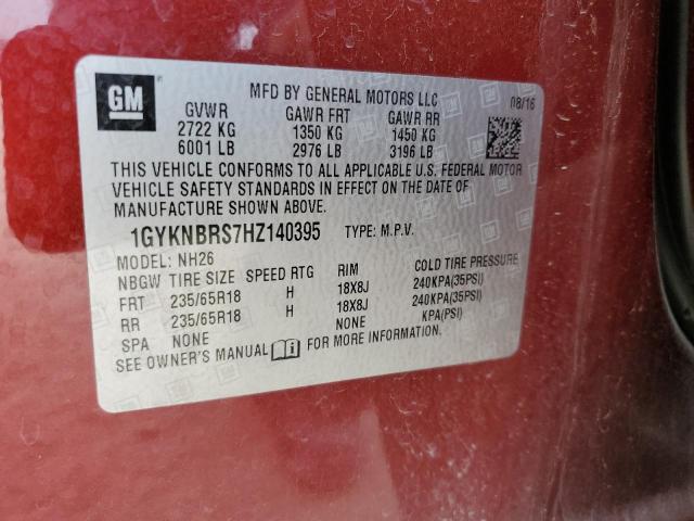 Photo 13 VIN: 1GYKNBRS7HZ140395 - CADILLAC XT5 