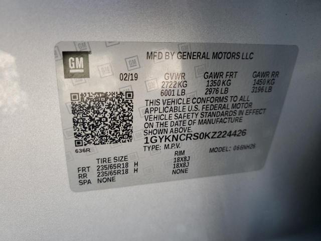 Photo 12 VIN: 1GYKNCRS0KZ224426 - CADILLAC XT5 