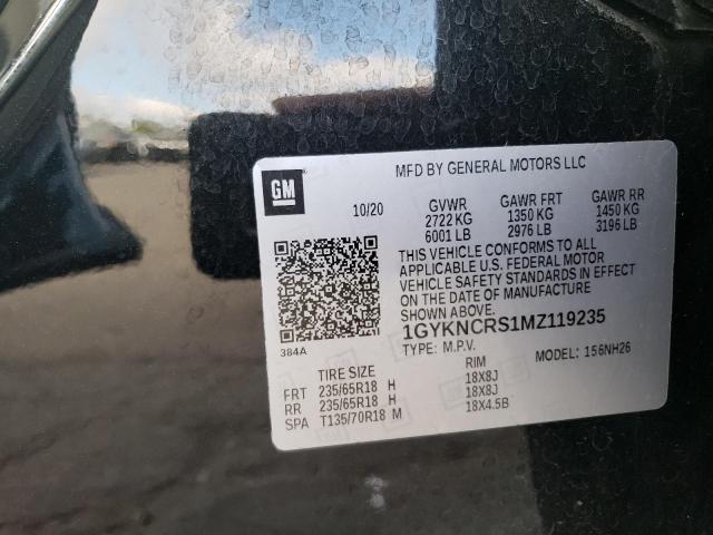 Photo 12 VIN: 1GYKNCRS1MZ119235 - CADILLAC XT5 PREMIU 